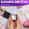 Ring Boxes Bulk Pack 24 Pcs – Small Ring Box, 1.57x1.57'', Black Cardboard, Sturdy & Elegant with Soft Foam Insert, Perfect for Jewelry Storage, Gift Presentation & Special Occasions